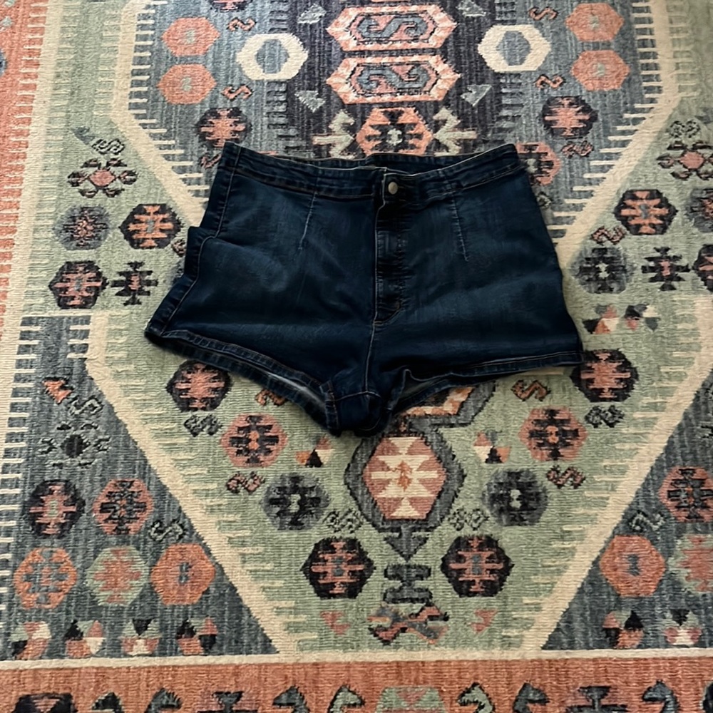 Denim shorts